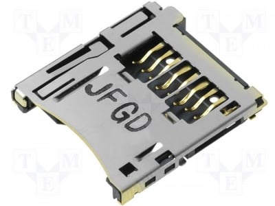 MX-502774-0891 SD micro MX-502774-0891 Конектор: за карти; SD Micro; push-